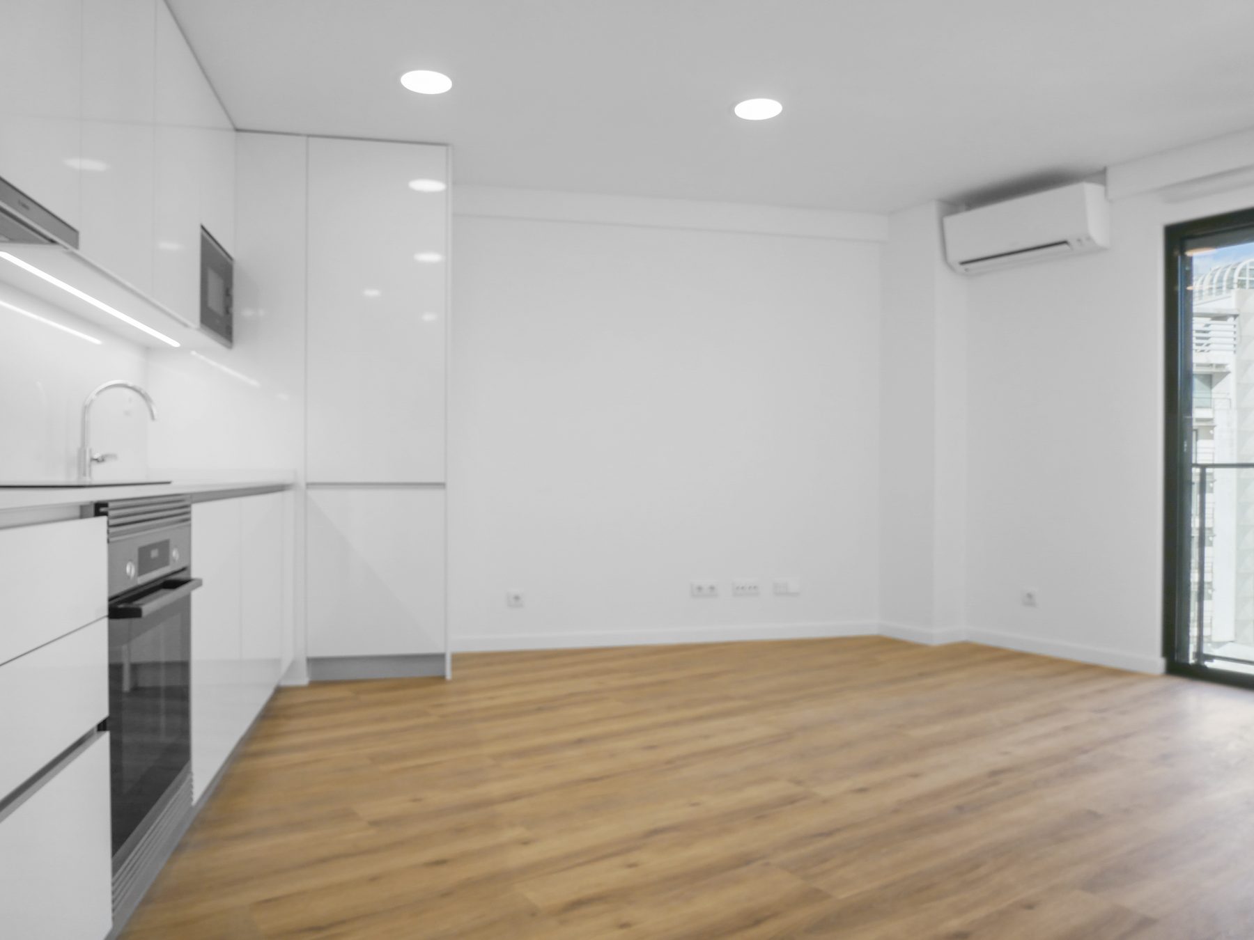 Cozinha — 4º A, T1 — frente A, Campolide INN
