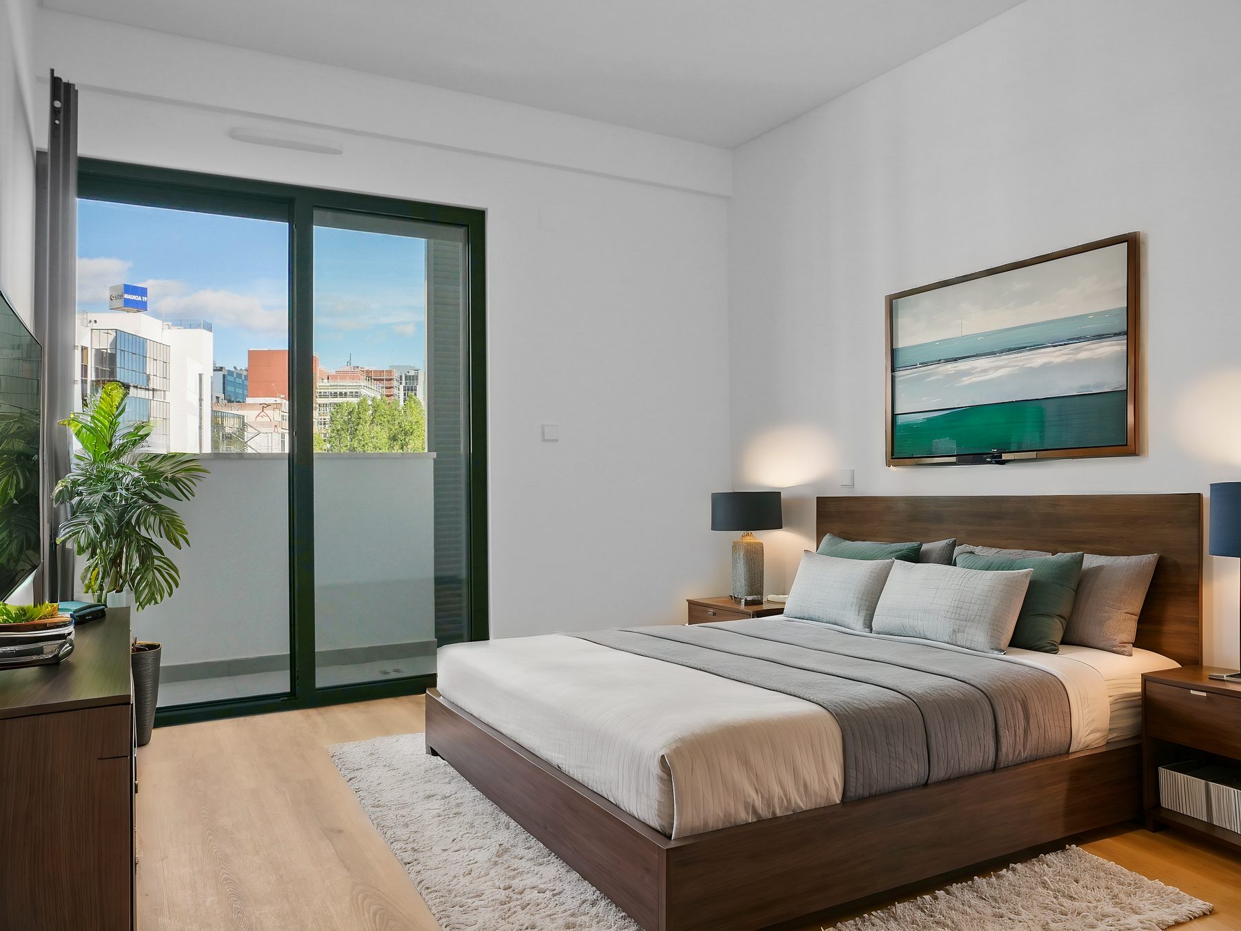 Quarto — 2º B, T2 — frente B, Campolide INN