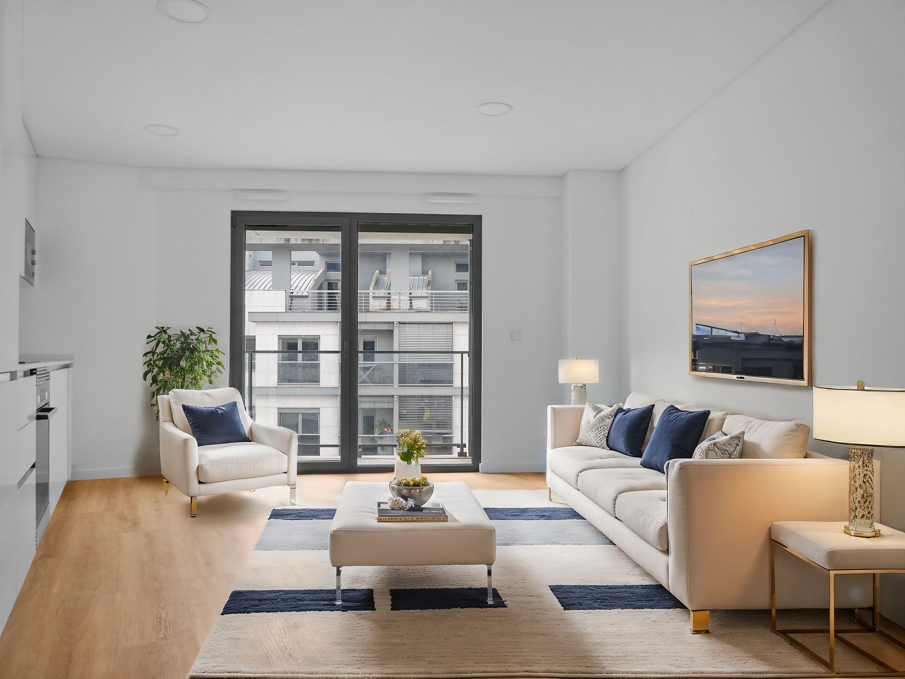 Sala — 4º D, T1 — frente D, Campolide INN